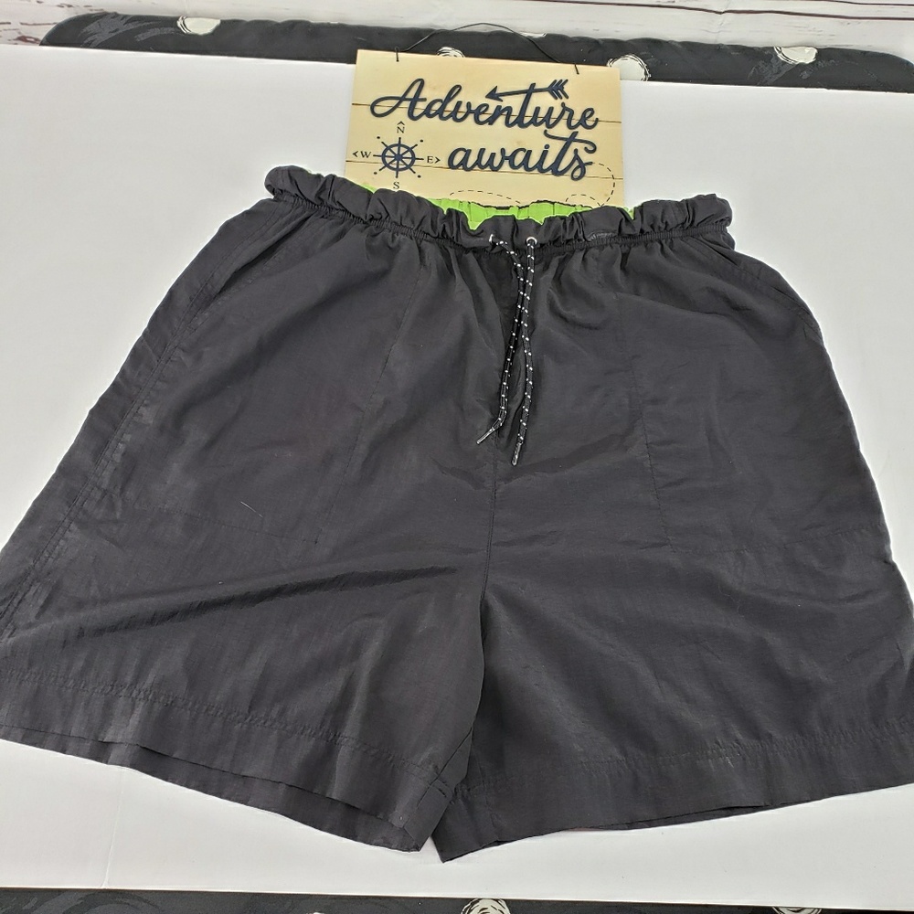 Mountain Lake athletic 1X swim trunk black shorts